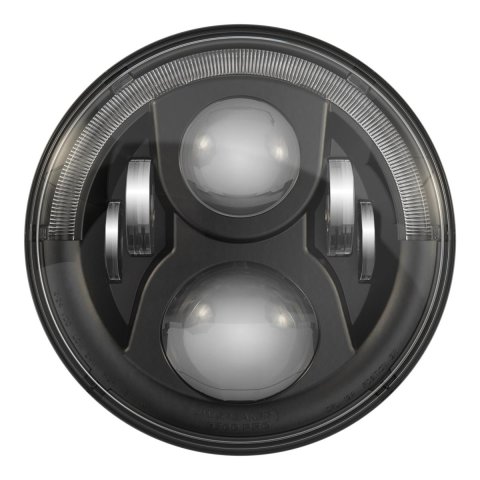 J.W. Speaker Headlight Assemblies 0557261 EVO J3, BLK, DOT, LH, SERVICE