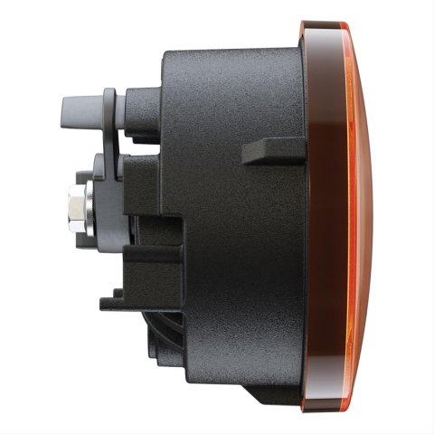 J. W. Speaker 239 J2 Series LED Turn Signals 346483 Signal Indicators, LED, Front, Round, Amber Lens, Jeep, Pair
