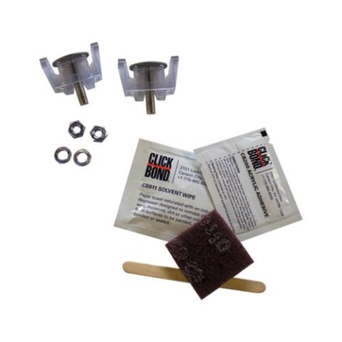 J.W. Speaker Light Mount Brackets 8200491 'HARDWARE KIT, CLICKBOND 8MX15MM HARDWARE KIT