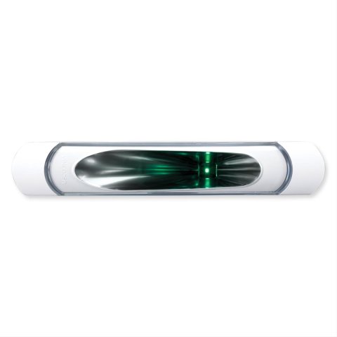 J. W. Speaker Model 450 LED Marine Navigation Lights 0230691 Light Assembly, Light, Starboard, Green, LED, White Base, Each