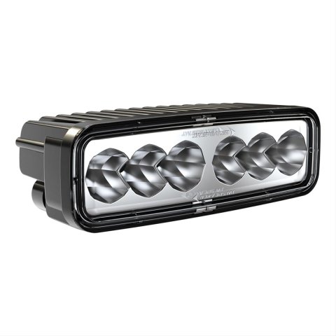 J. W. Speaker 791 LED Work Lights 1603511 Auxiliary Light, Driving Light, LED, 6 x 2 in. Rectangular, Clear, Aluminum, 12-24 V, Each