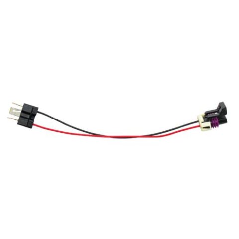 J. W. Speaker 8800 Evolution 2 Headlight Harnesses 3269611 Conversion Harnesses, 8800-EV02, 10 in. Length, High Beam, H4, 3-wire, Black, Each