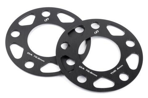 Dinan Wheel Spacers D210-2034 WHEEL SPACER KIT; 72.6 CB; 4MM