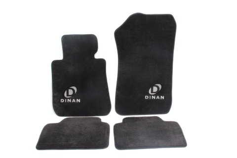 Dinan Signature Floor Mats D701-DNBW3013-4C-BLK Mats, Mat, Front/Second seat, DINAN logo, Black, BMW, F22, F87, Set of 4