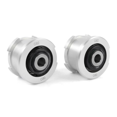 Dinan Tension Strut Ball Joints D280-0030 Bushings, Rod, Aluminum/Rubber, Black Bushing, Front, BMW, Kit