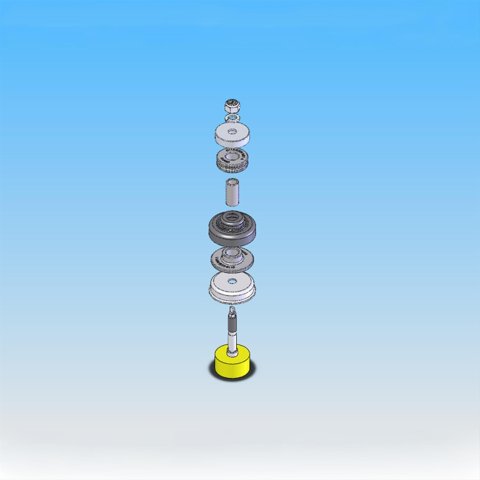Dinan Extended Travel Shock Mounts D110-0008 Mount, 10mm Shock, 10mm Travel, BMW, Kit