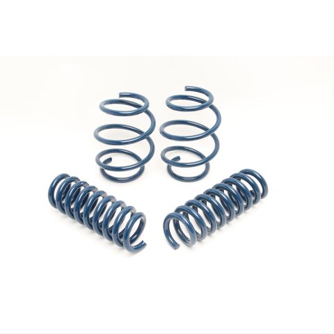 Dinan Performance Spring Sets D100-0920 Coil Springs, Sets, Lowered Ride Height, Front and Rear, 0.75 in. Lowered Front, 1.00 in. Lowered Rear, Blue, BMW, Set of 4