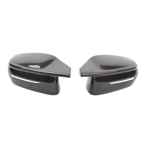 Dinan Mirror Caps D980-0033 Covers, Carbon Fiber, Snap-On, BMW, Pair
