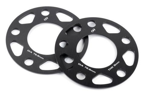 Dinan Wheel Spacers D210-2035 WHEEL SPACER KIT; 72.6 CB; 5MM
