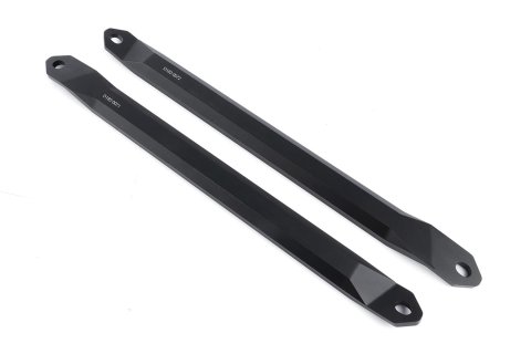 Dinan Strut Tower Braces D180-0017 Shock and Braces, Front, Billet Aluminum, Black Anodized, Includes Hardware, Toyota, Pair