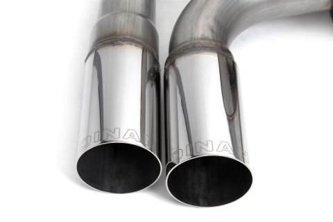 Dinan Free Flow Stainless Exhaust Systems for 2017-2021 230I, 230I XDRIVE - D660-0076 Systems, Stainless, Rear Axle-back, Single In/Dual Out, Steel, Natural, Rear Exit, Polished Tips, BMW, 2.0L, Kit