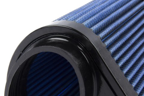 Dinan High-Flow Air Filters D401-0030 Filter Element, Cotton Gauze, Blue, with D760-0056 Intake, BMW. Each