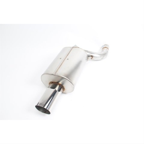Dinan Free Flow Stainless Exhaust Systems D660-3946 Exhaust, Flow, Rear Axle Back, Steel, One Rear Outlet, BMW, 4.4L, Kit