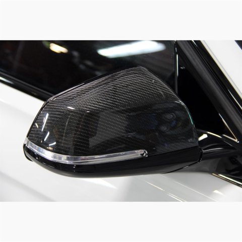 Dinan Mirror Caps D980-0022 Covers, Carbon Fiber, Snap-On, BMW, Pair