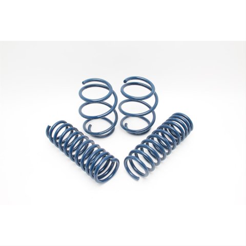 Dinan Performance Spring Sets for 2006-2010 M5 - D100-0913 Coil Springs, Sets, Lowered Ride Height, Front and Rear, 0.87 in. Lowered Front, 0.75 in. Lowered Rear, Blue, BMW, Set of 4