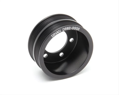 Dinan Underdrive Pulley Kits for 2006-2010 M5, M6 - D560-0001 Kits, Kits, Serpentine, Performance Ratio, Crankshaft Pulley, Aluminum, Black, Belt, BMW, 5.0L, Each