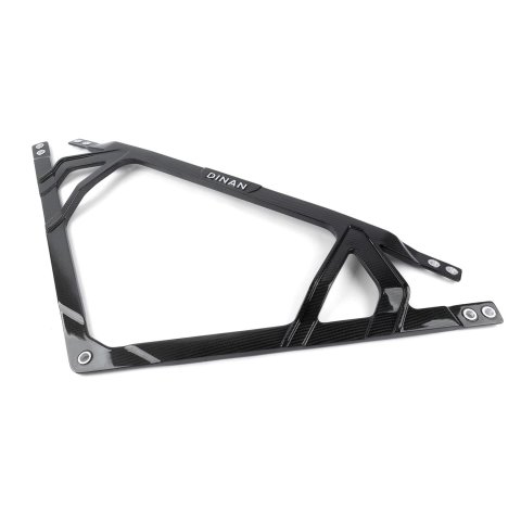 Dinan Carbon Fiber Strut Tower Braces D180-0015 Brace, Front Upper, Fiber, Gloss Black, BMW, Each