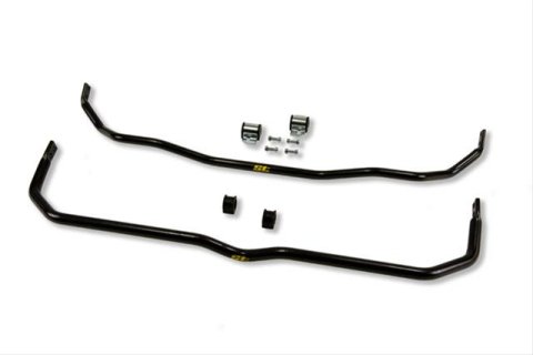 ST Suspensions Sway Bar Sets 52237 Bars, Front and Rear, Solid, Steel, Black Powdercoated, Volkswagen, Kit