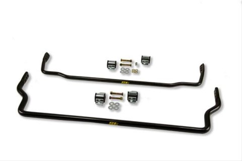ST Suspensions Sway Bar Sets 52195 Bars, Front and Rear, Solid, Steel, Black Powdercoated, Mazda, Kit