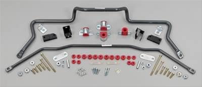 ST Suspensions Sway Bar Sets 52168 Bars, Front and Rear, Solid, Steel, Black Powdercoated, for use on Honda®, Kit