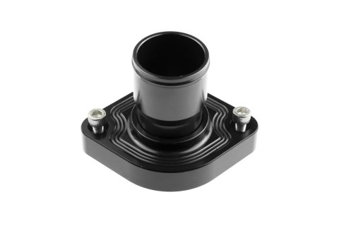 Redhorse Performance 4910 Series Thermostat Housing Assemblies 4910-347-24-2 Water Neck, Aluminum, Black Anodized, O-Ring, Straight, 1.500 in. Outlet, Chevy, LS1/LS2/LS6, Each