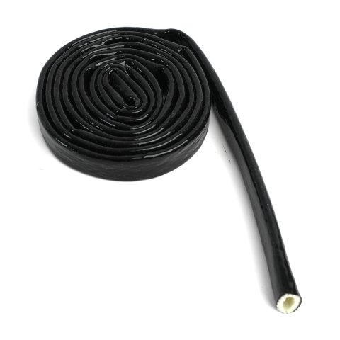 Redhorse Performance 244 Series Fire Sleeves 244-06-9-2 Heat Protection, Sleeve, Black, Fits -6 AN Hose, 9 ft. Length, Each