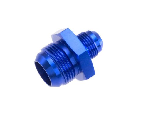 Redhorse Performance 919 Series Reducer Fittings 919-10-08-1 Fitting, Reducer, AN to AN, Straight, Aluminum, Blue Anodized, -10 AN, -8 AN, Each
