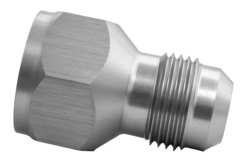 Redhorse Performance 950 Series Reducer Fittings 950-04-03-5 Fitting, Reducer, AN to AN, Straight, Aluminum, Clear Anodized, -4 AN, -3 AN, Each