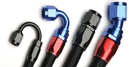 Redhorse Performance 230 Series Black Nylon Braided Hose -6 AN 10 ft. 230-06-15 Hose, Series, Nylon, Black, AN, 15 Length, Each