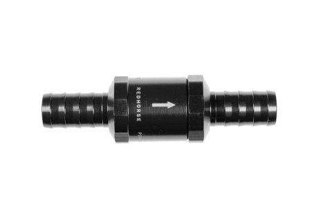 Redhorse Performance 4154 Series 0 PSI Barbed Crankcase Check Valves 4154-10-10-2 psi Valve, 5/8" barb inlet/outlet- black
