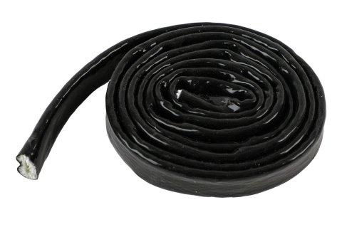 Redhorse Performance 244 Series Fire Sleeves 244-04-6-2 Heat Protection, Sleeve, Black, Fits -4 AN Hose, 6 ft. Length, Each