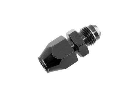 Redhorse Performance 3100 Series AN Tube Adapter Fittings 3100-08-08-2 Fitting, Adapter, to Tubing, Straight, Aluminum, Black Anodized, -8 AN, 1/2 in., Each