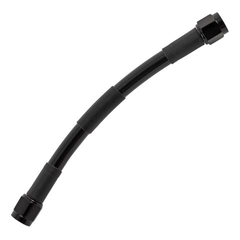 Redhorse Performance 900 Series Nitrous Oxide Hose Assemblies 902-06-08-2 Hose, Braided Stainless Steel, Black, -6 AN Female End, Blue, -6 AN Female End, Black Anodized Ends, 8 in. Length, Each