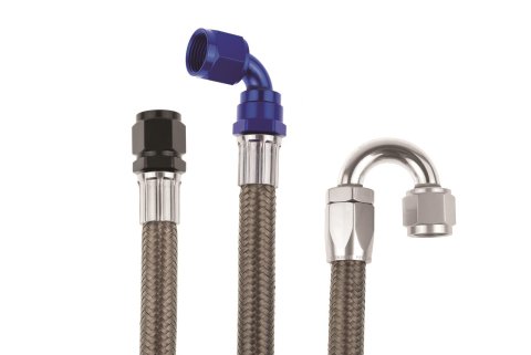 Redhorse Performance 205 Series Stainless Braided Hose -8 AN 20 ft. 205-08-20 Hose, Series, Steel, AN, Length, Each