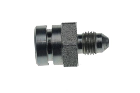Redhorse Performance 335 Series Inverted Flare Female Adapters 335-03-11 Fittings, Brake, Male -3 AN to M10 x 1.00 Thread Flare, Steel, Nickel Plated, Pair