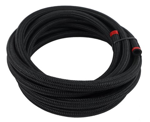 Redhorse Performance 235 Series Black Nylon Braided Hose -10 AN 20 ft. 235-10-20 Hose, Series, Nylon, Black, AN, Length, Each