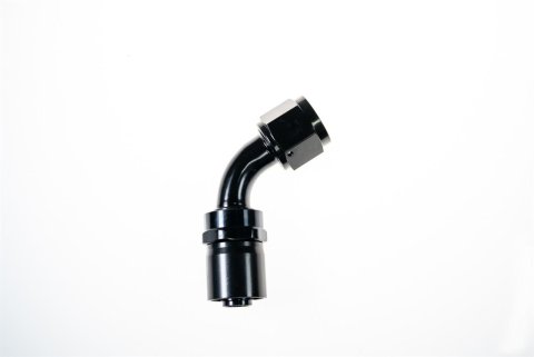 Redhorse Performance 7000 Series Crimp Style Hose End Fittings 7062-10-2 Ends, Ends, 60 degree, Collar, -10 AN Size, Aluminum, Black, -10 AN Female Threads, Each
