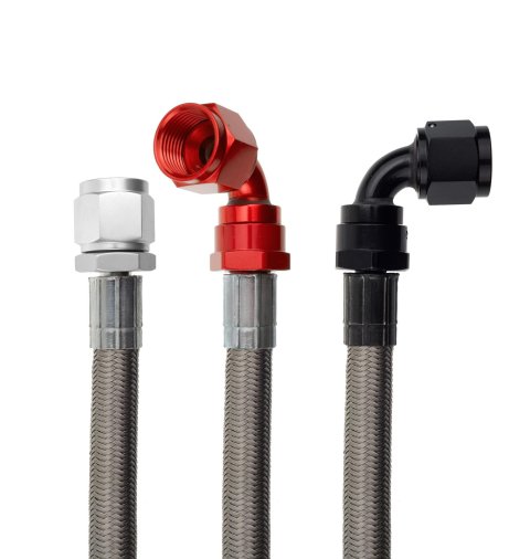 Redhorse Performance 303 Series PTFE Hose -6 AN 20 ft. 303-06-20 Hose, Series, Braided Stainless Steel, Lined, AN, Length, Each