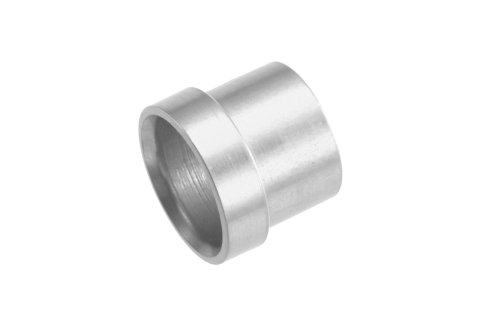 Redhorse Performance 819 Series Tube Sleeves 819-06-5 Fitting, Sleeve, -6 AN, Aluminum, Clear Anodized, Pair