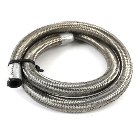 Redhorse Performance 200 Series Standard Stainless Steel Hose -8 AN 3 ft. 200-08-3 Hose, Series, Braided Steel, AN, Length, Each