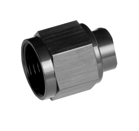 Redhorse Performance 929 Series AN Flare Caps 929-12-2 Fitting, Cap, -12 AN, Aluminum, Black Anodized, Each