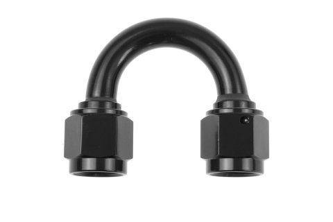 Redhorse Performance 8188 Series Couplers 8188-10-2 Fitting, Coupler, Union, AN to AN, 180 Degree, Aluminum, Black Anodized, -10 AN, -10 AN, Swivel, Each