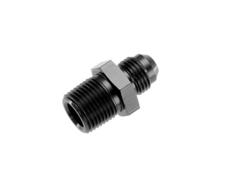 Redhorse Performance 816 Series AN to NPT Adapter Fittings 816-16-12-2 Fitting, Adapter, NPT, Straight, Aluminum, Black Anodized, -16 AN, 3/4 in. NPT, Each