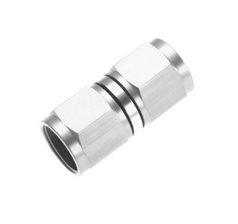 Redhorse Performance 8100 Series Couplers 8100-06-5 Fitting, Coupler, Union, AN to AN, Straight, Aluminum, Clear Anodized, -6 AN, -6 AN, Swivel, Each