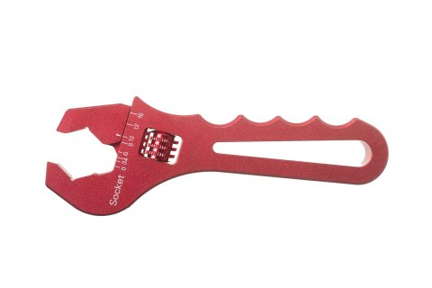 Redhorse Performance 5468 Series AN Adjustable Wrenches 5316-3 Wrenches, Wrenches, Aluminum, Red, Each
