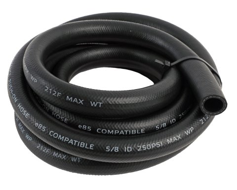 Redhorse Performance 402 Series Push-Lock Hose -10 AN 10 ft. 402-10-10 Hose, Series, Synthetic Rubber, Black, AN, Length, Each