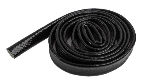 Redhorse Performance 244 Series Fire Sleeves 244-08-9-2 Heat Protection, Sleeve, Black, Fits -8 AN Hose, 9 ft. Length, Each