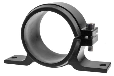 Redhorse Performance 4651 Series Fuel Filter Brackets 4651-01-2 Brackets, Aluminum, Black Anodized, Each
