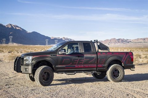 Dee Zee Louvered Sport Bars DZ960052B Headache Racks and Window Guards, Bar, Steel, Black Powdercoat, Ford, Each