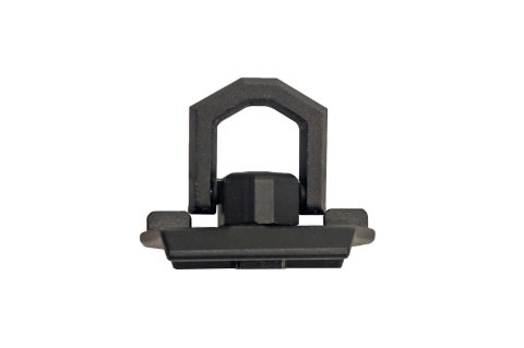 Dee Zee Hex Series Tie-Downs DZ99700TB Bed and Ladder Rack Accessories, Tie-Down Anchors, Aluminum, Black, Use on Racks and Rails, Pair